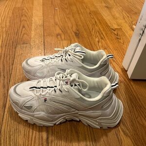 Fila Cream Athletic Sneakers